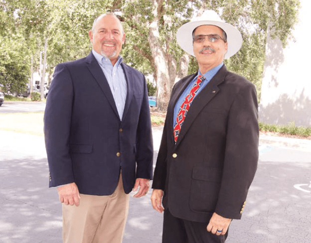 Greg Leslie and Carlos Palenzuela